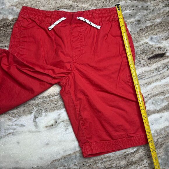 POLO Ralph Lauren, Red Elastic Waist Drawstring Shorts 100% Cotton, Boys 14 - Picture 7 of 16